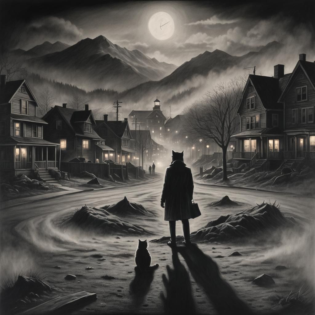 Twin Peaks Unveiled: Eerie Pocket Watch and Whispy Pussycat....