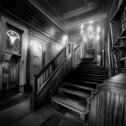 ghostly apparitions paranormal intricate details, HDR, beaut...