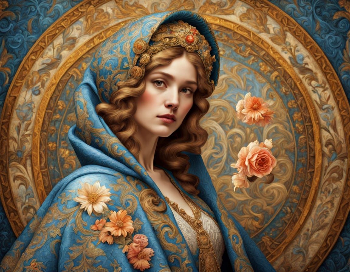 Elegant Mystery in Renaissance Style