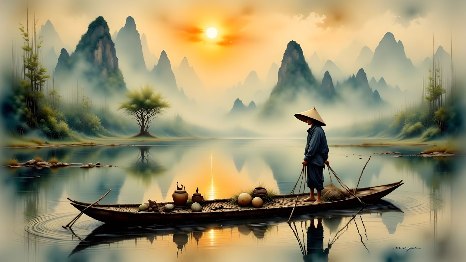 Asian Fisherman