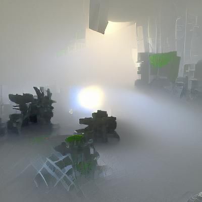 Misty Enigma: Obscured Subject Revealed by AI