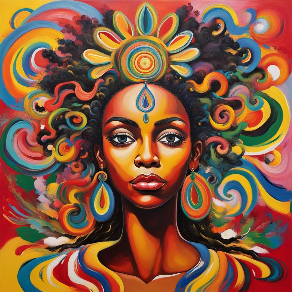 Orixá Maria Padilha,  a deity from the Afro-Brazilian religion Umbanda