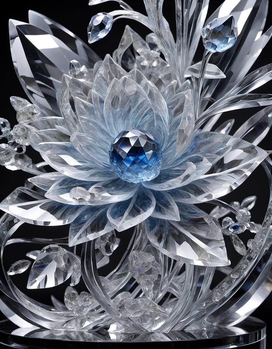 Flofer Made of Crystals