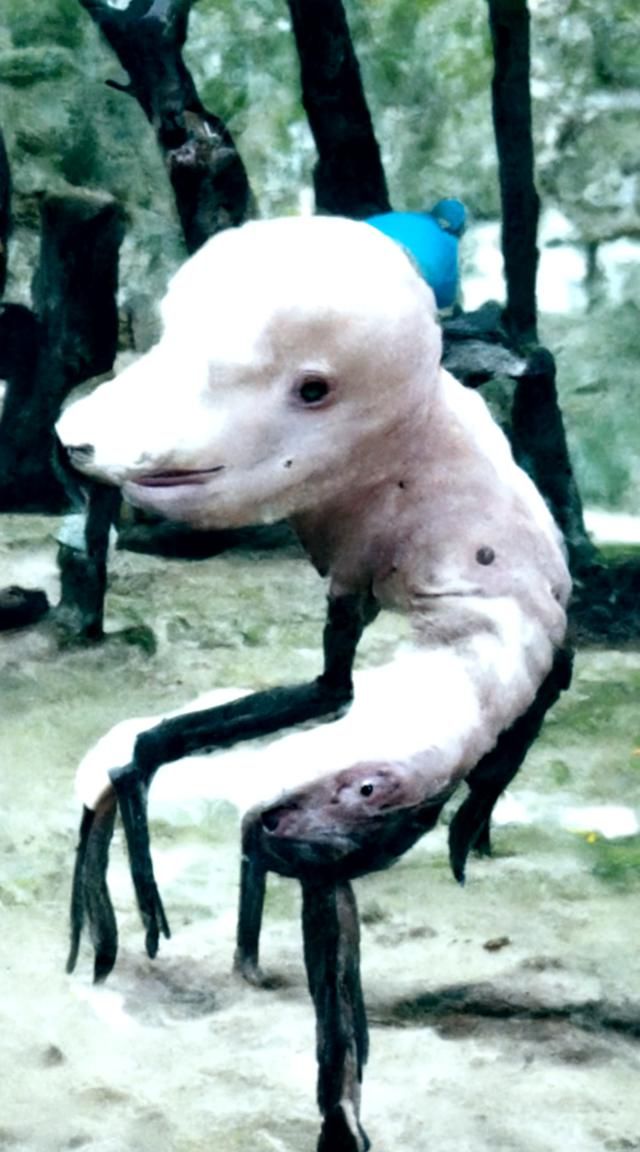 Strange Legless Animal Image