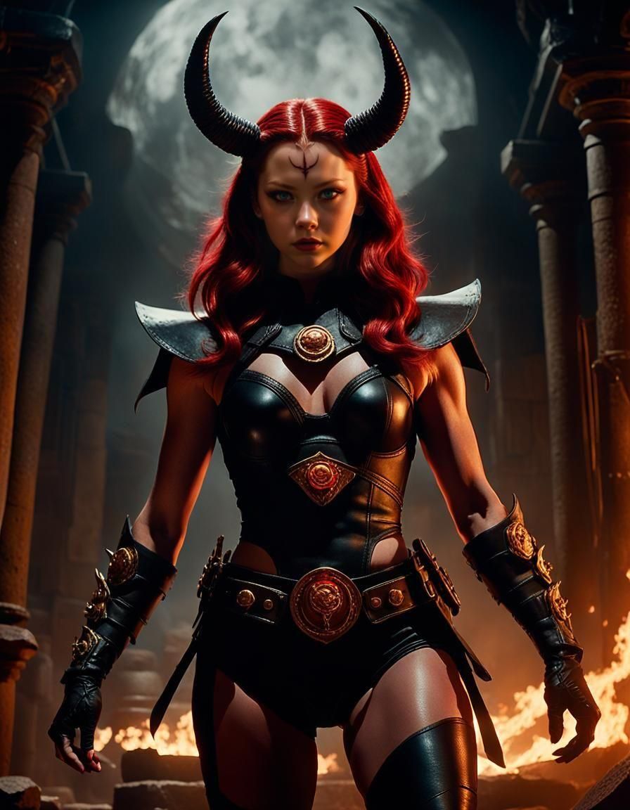Satana Hellstrom, the Devil's Daughter: Cinematic Concept