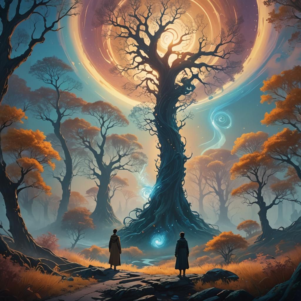 Mystical Realm Concept Art in Unreal Engine 5