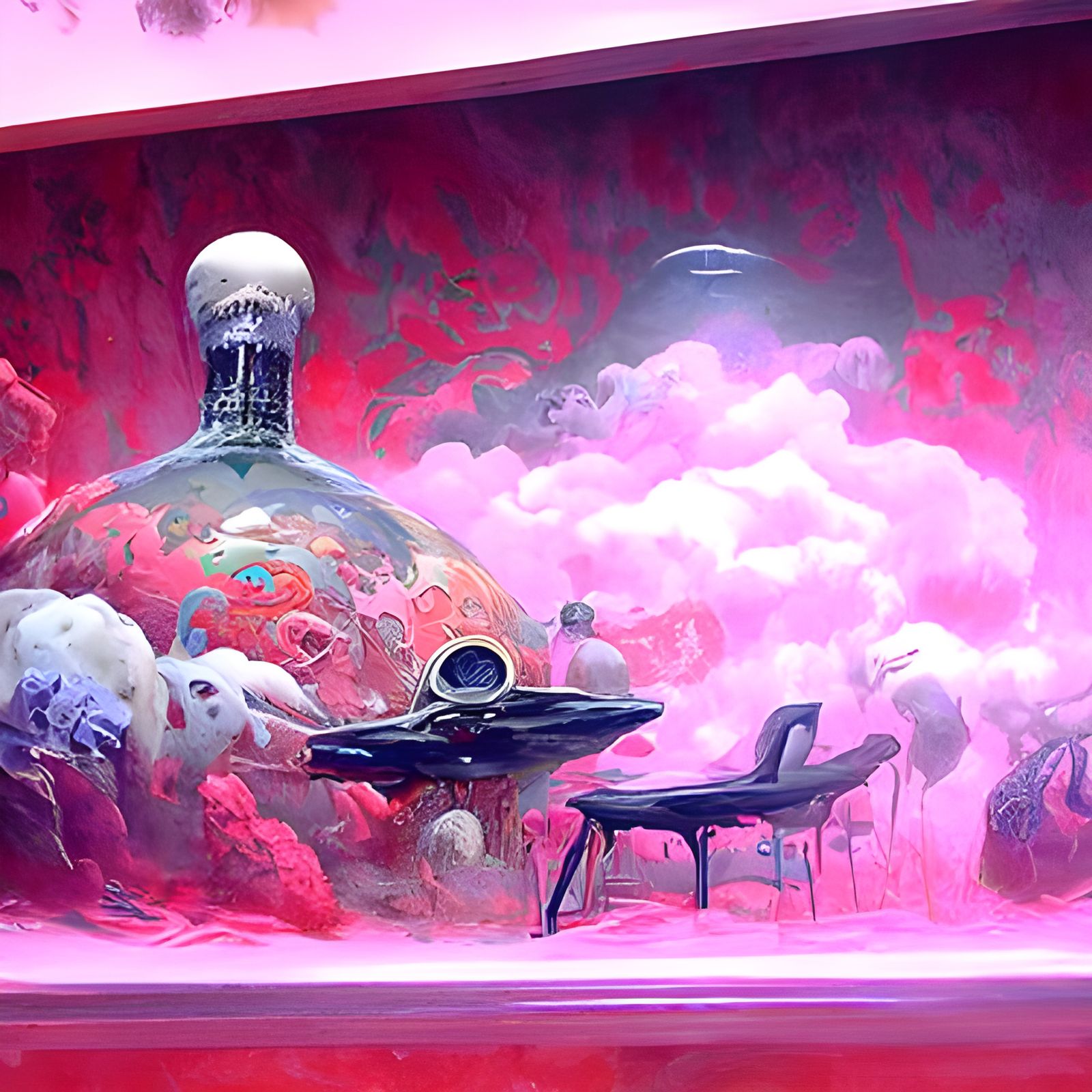 Star Trek Enterprise on Acid: Surrealist Psychedelic Art