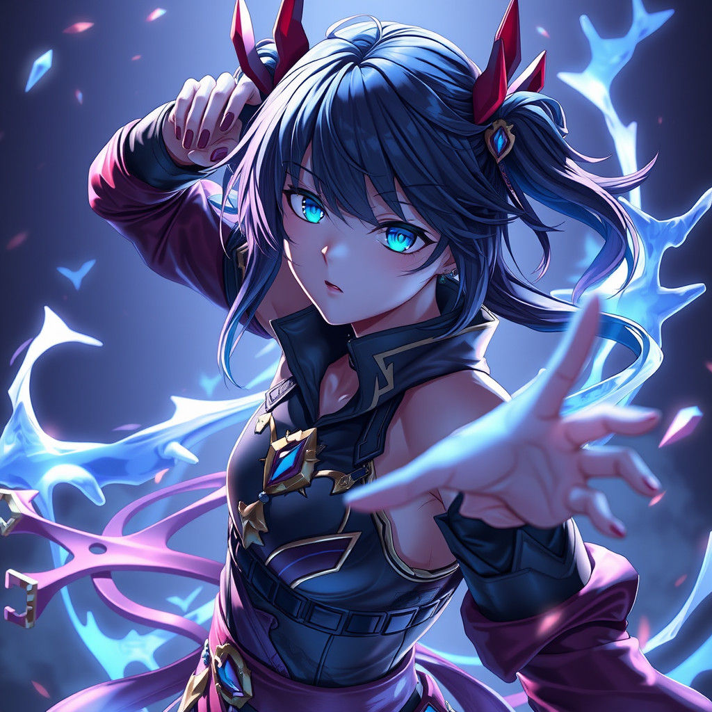 Amaru from Blue Lock: 3D Anime Art