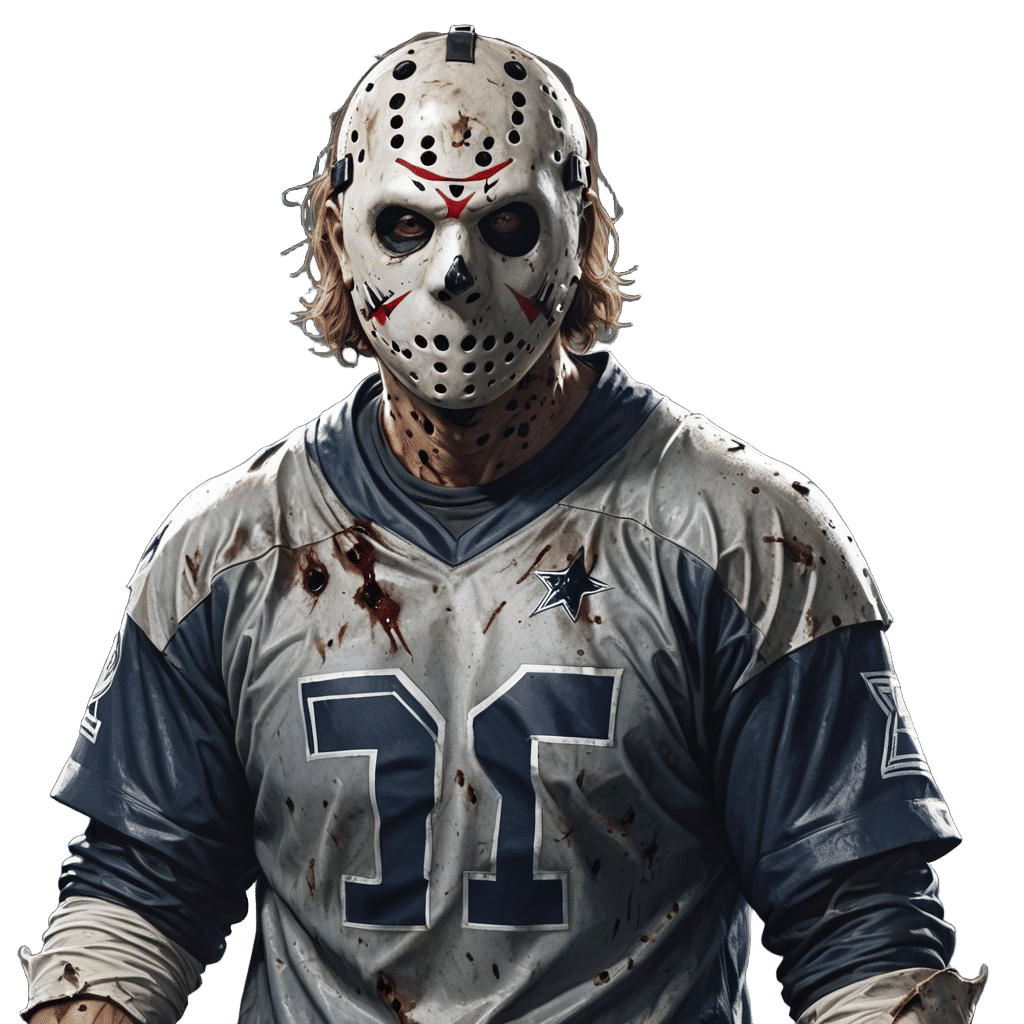 Jason Voorhees in Halloween Mask, Anime Art