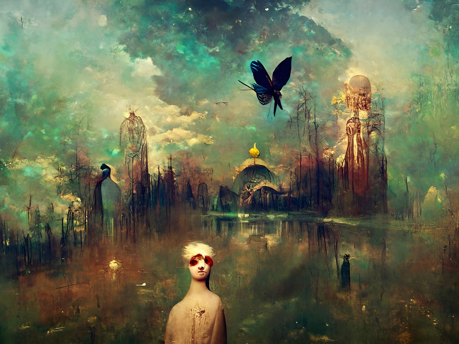 Psychedelic Surrealism: Repentance Heals a Broken Wing