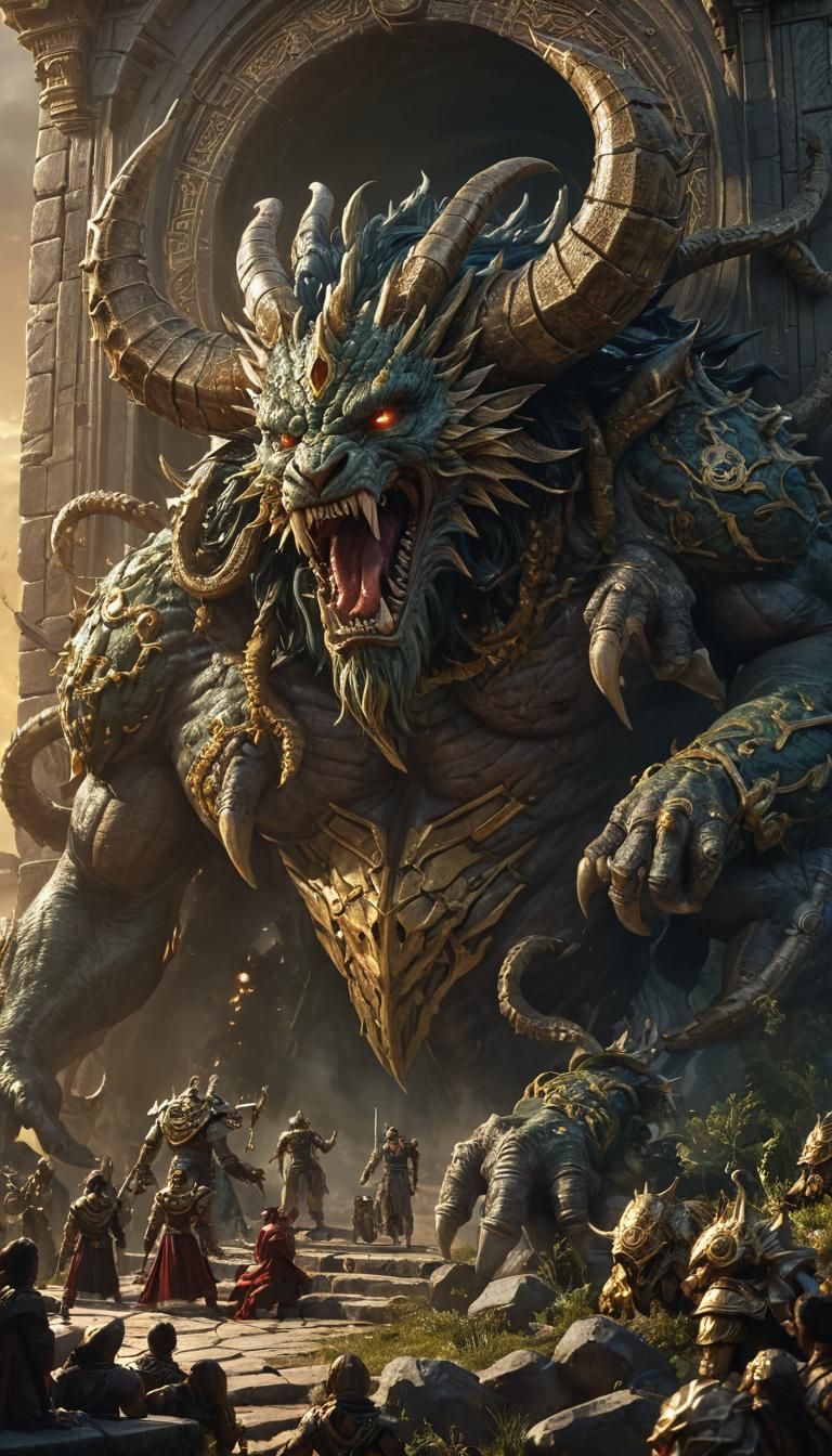 Gods Imprison Zhal'gorath in Mystical Realm