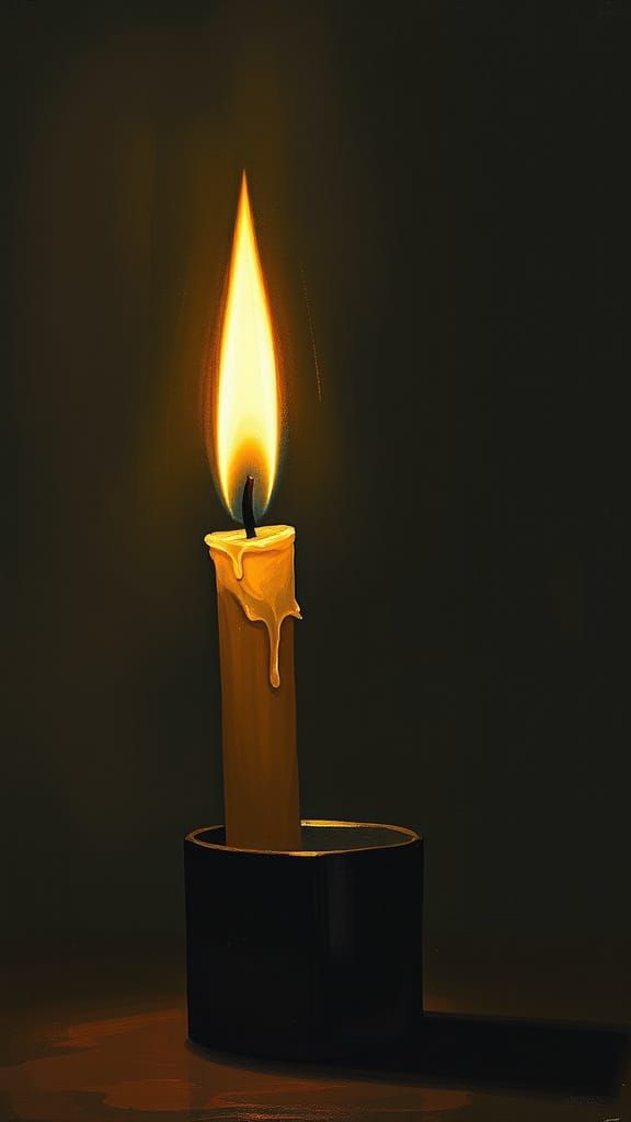 Warmth and Impermanence in Golden Light