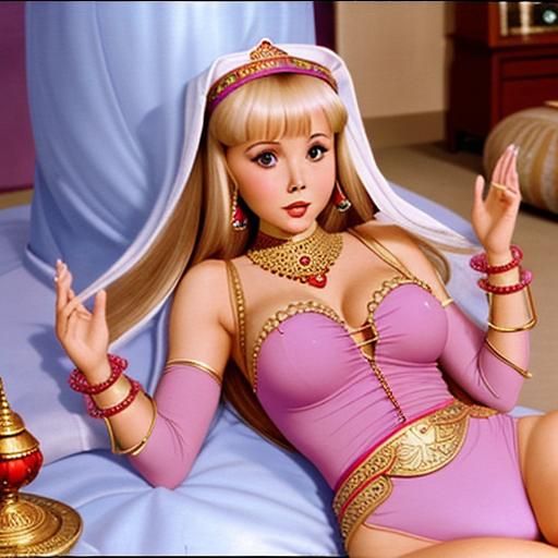 I Dream of Jeannie AI Rendition