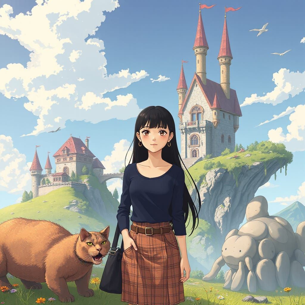 Ghibli style animation