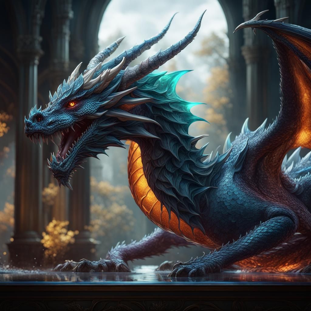 Glass dragon