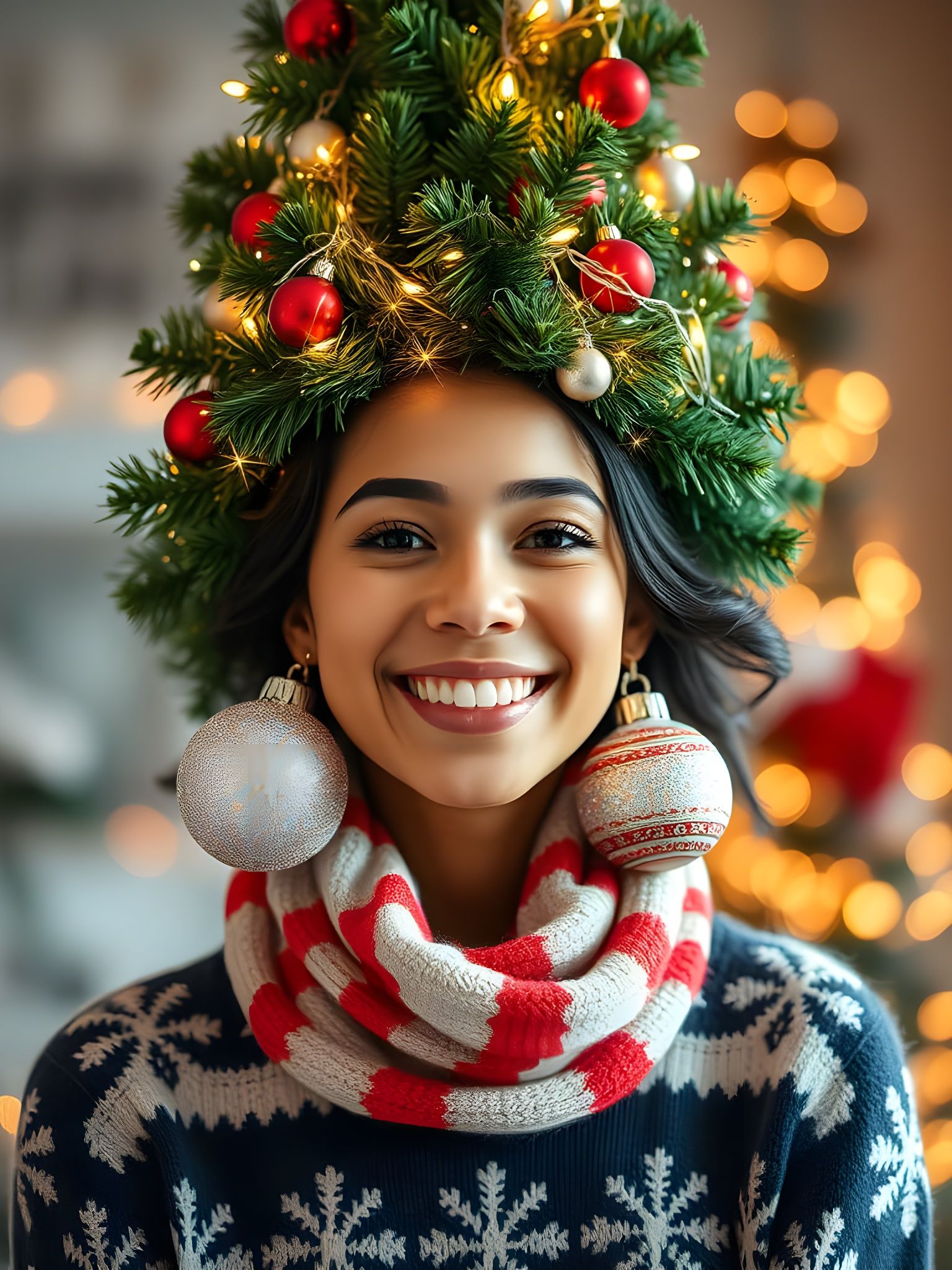 Christmas Tree Fashionistas Elegance