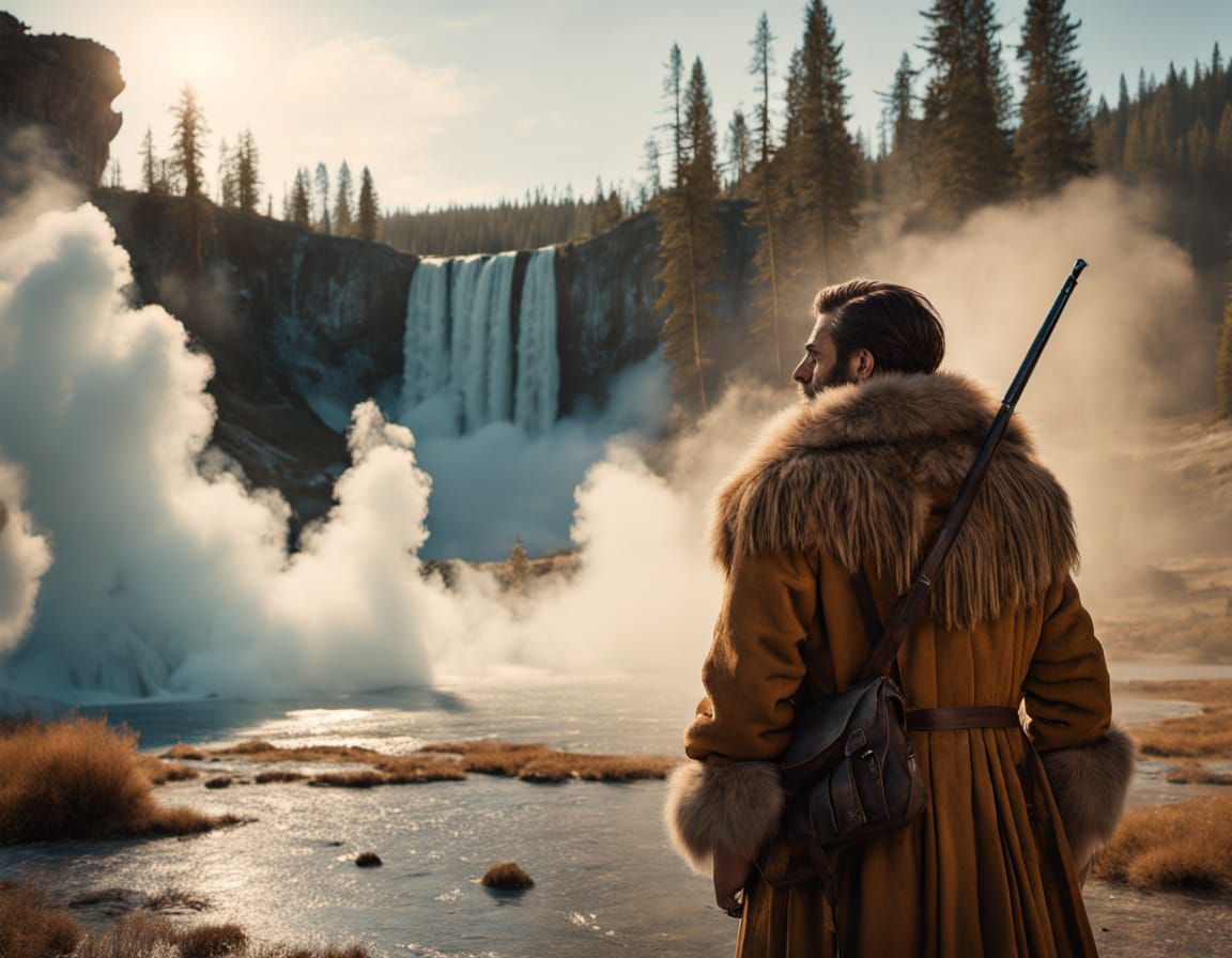 John Colter enters Yellowstone Valley 1806