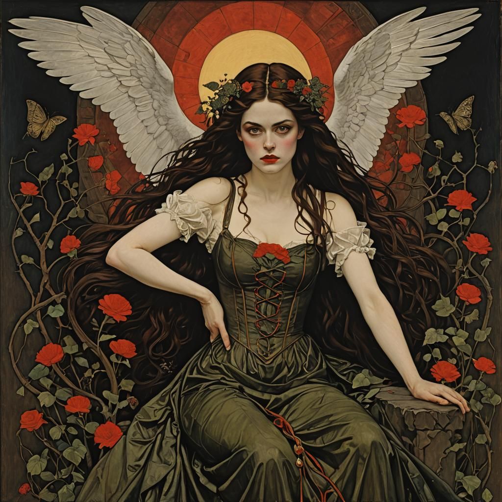 Abstract Image Generated From Series of Names