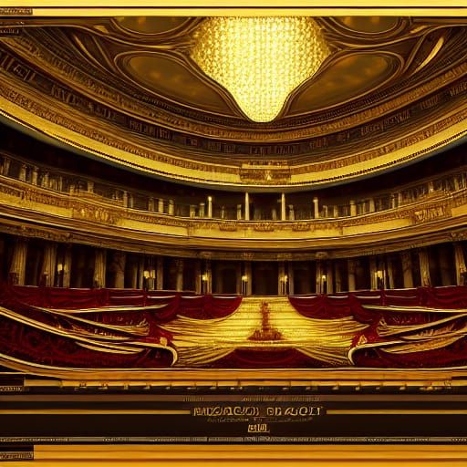 Dramatic Digital Painting of a President