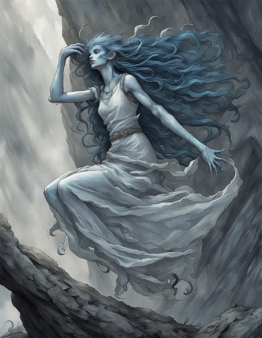 Dream Hag Leaping on a Crag