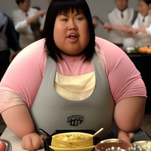 Obese Asian Lesbian Mash Potato Championship Movie