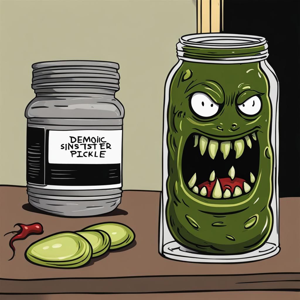 Demonic Pickle: A Sinister Food