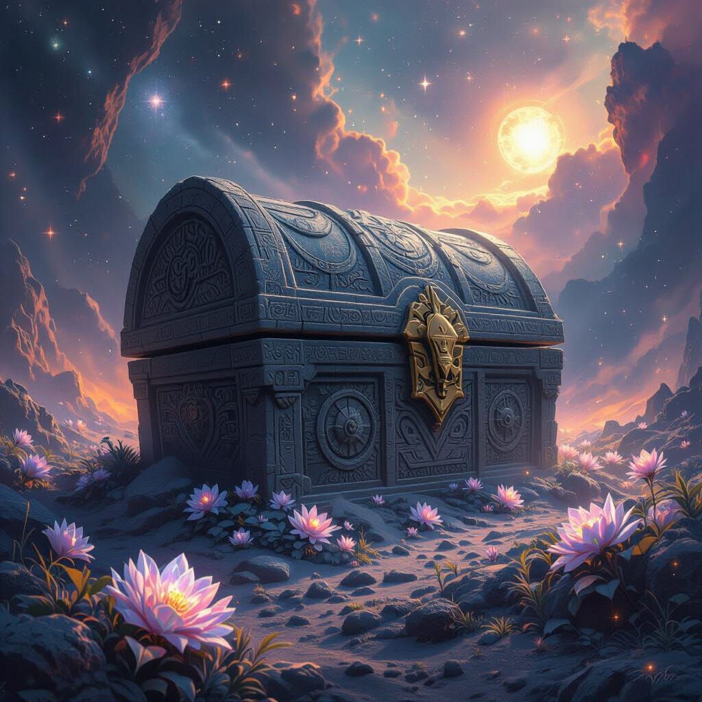 Cosmic Chest in Dying Star Nebula