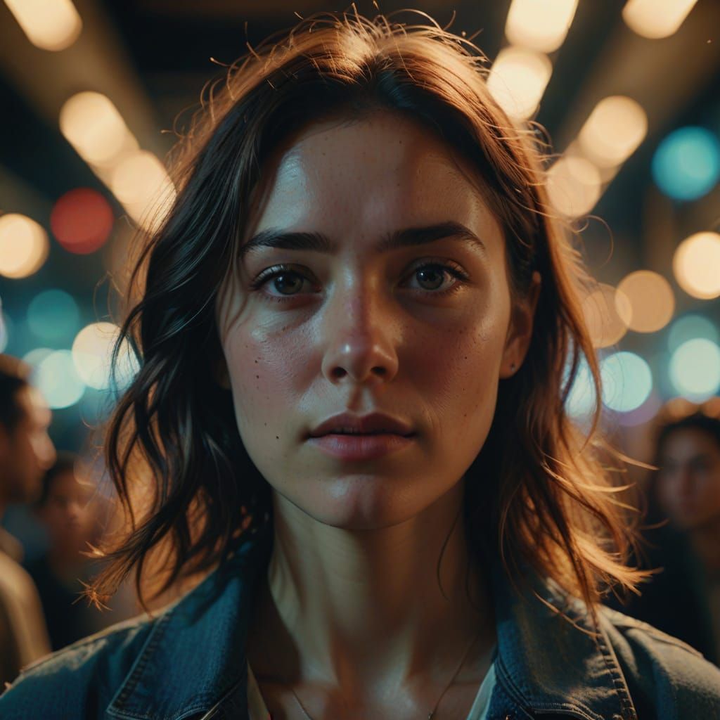 Hyperrealistic Portrait: Walking Back Inside Myself