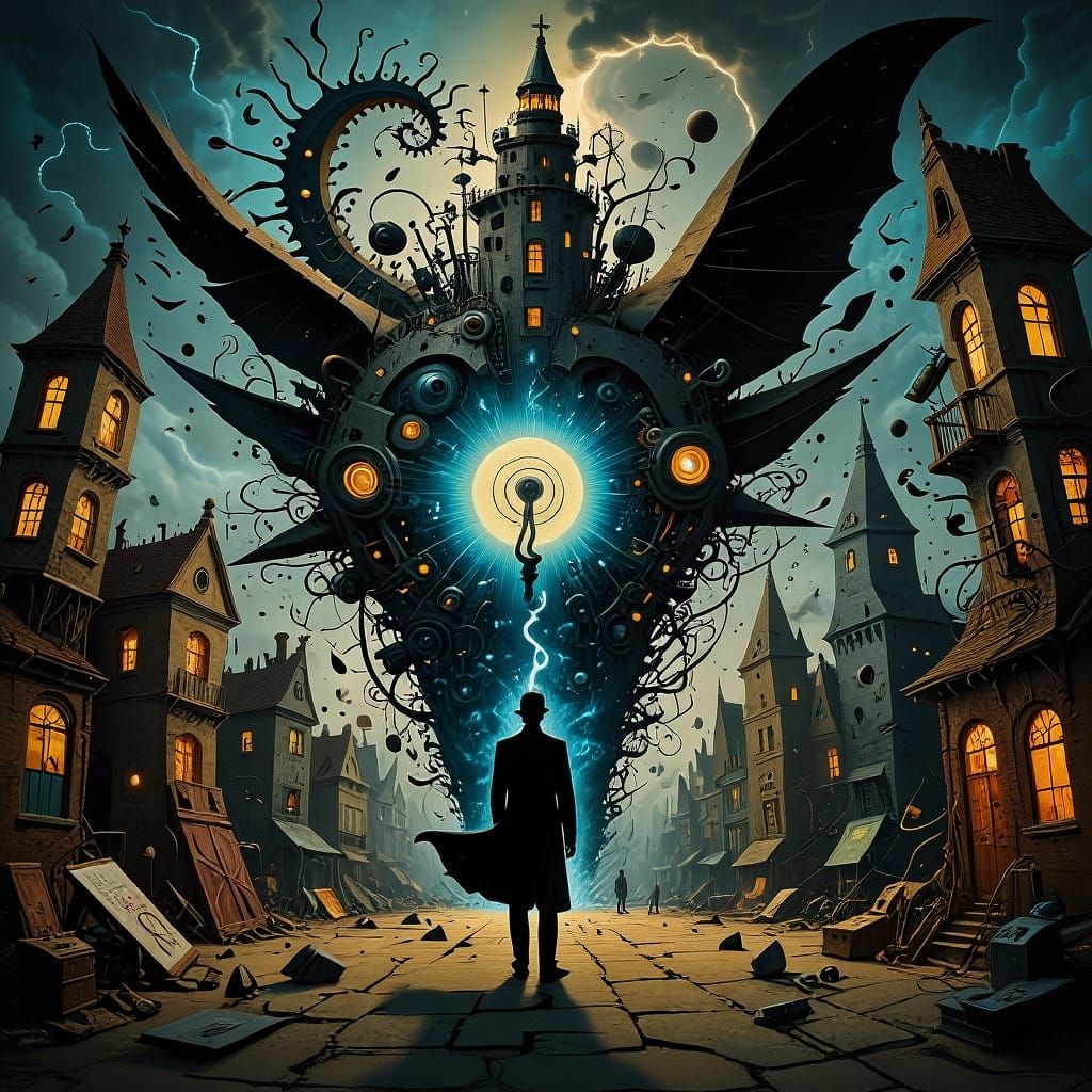 Surreal Apostrophe Catastrophe in Dada Style