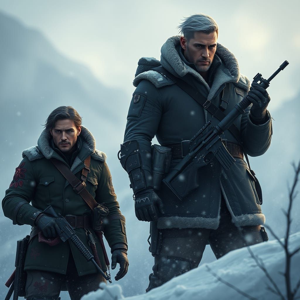 Siberian Assassins Stand Tall in the Fading Light