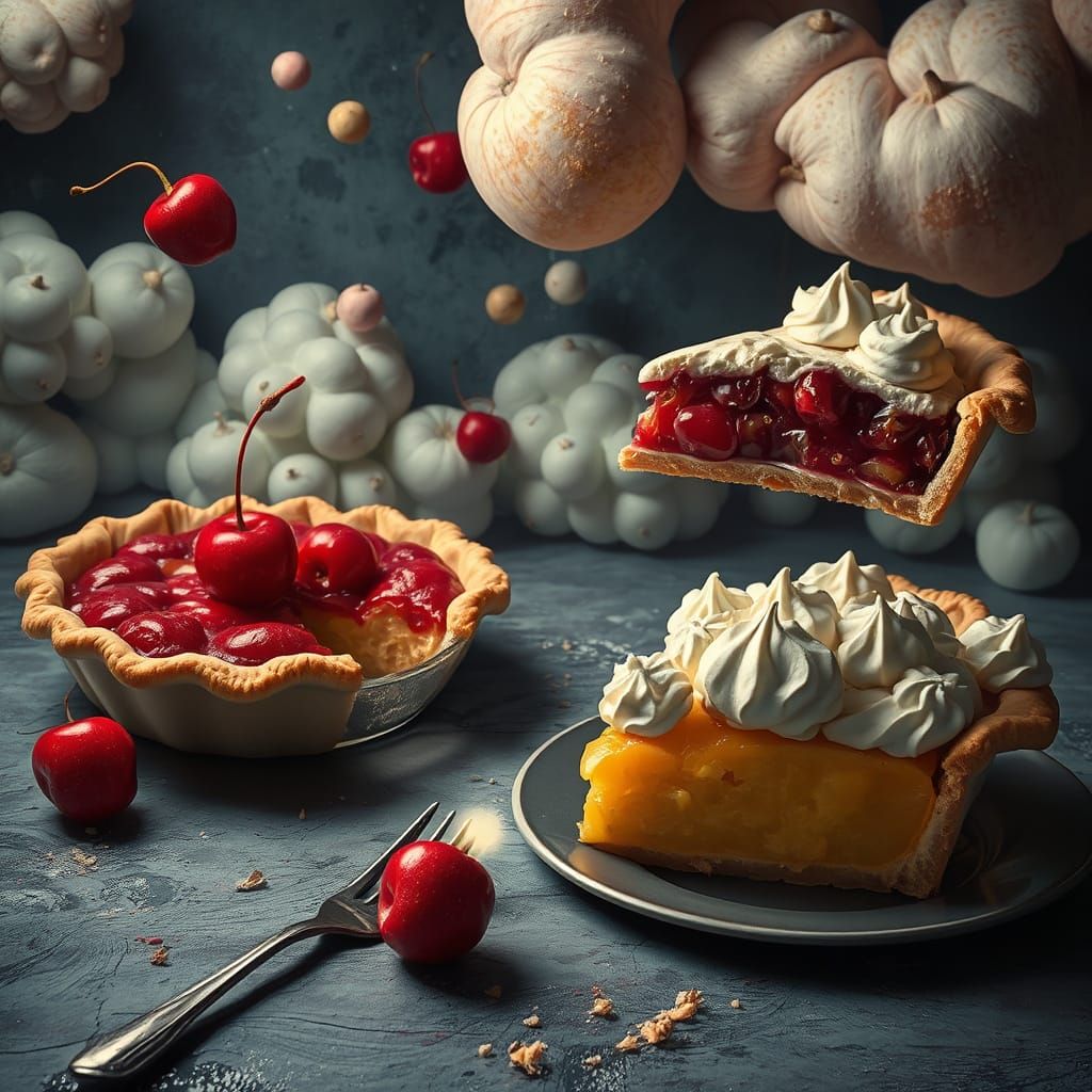 Surreal Pies Defy Reality with Ethereal Flavors and Bending ...