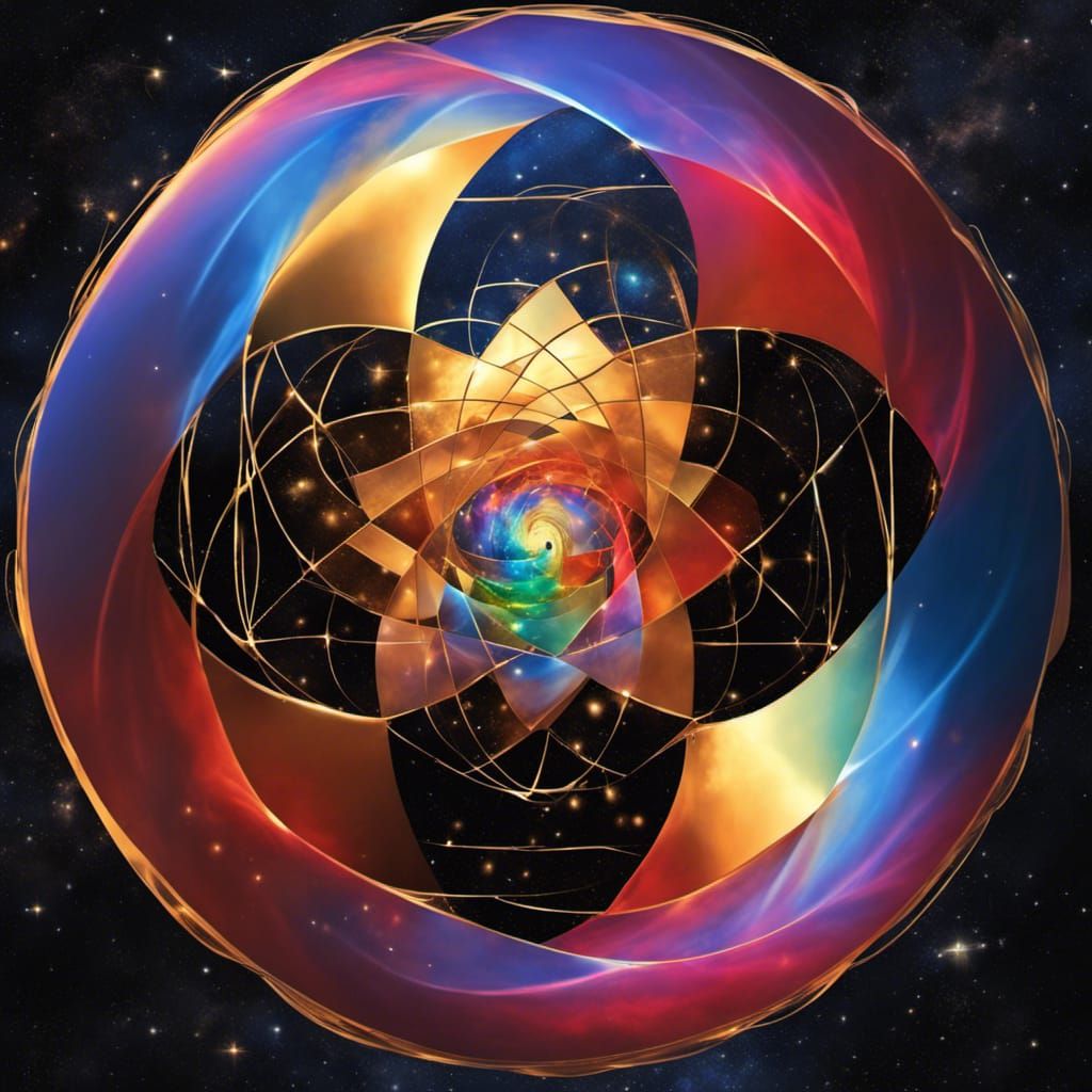 Cosmic Prism with Rainbow Vortex