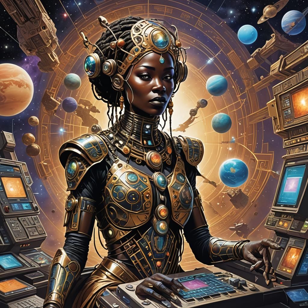 Surreal Hero Navigates Cosmic Chaos in Sci-Fi Horror