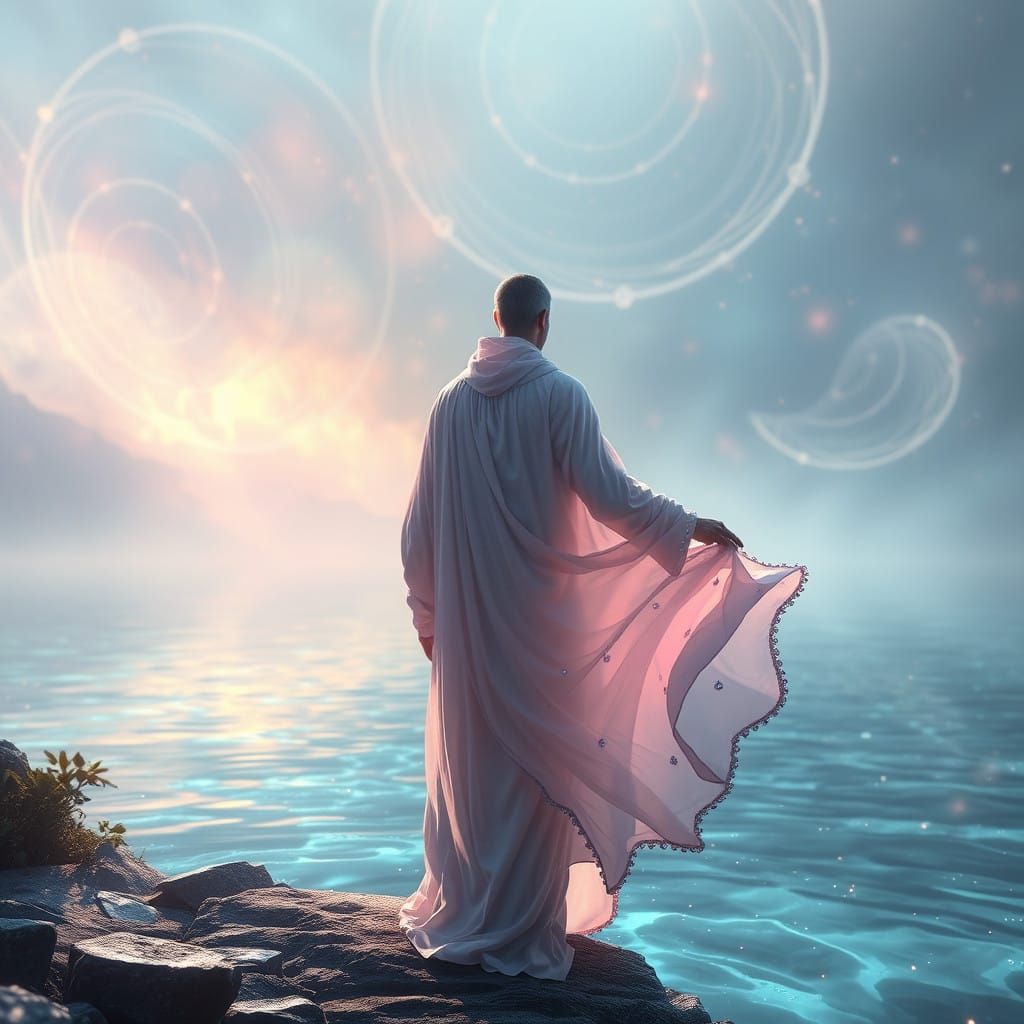 Lost in Contemplation: A Dreamlike Realm Explores Life's Ult...