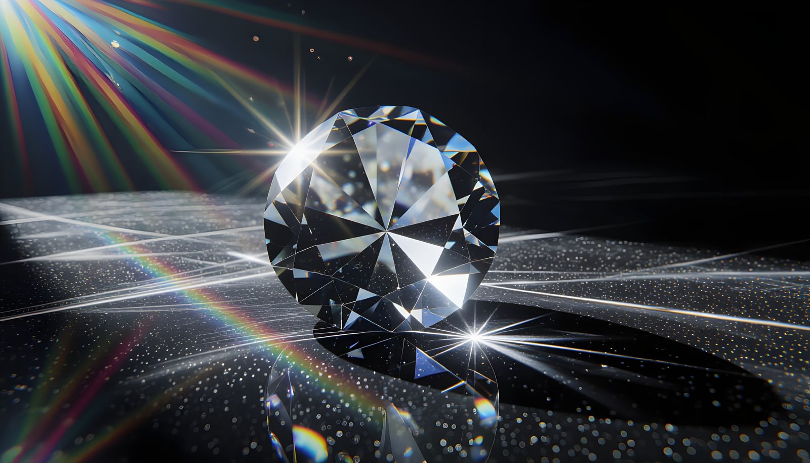 Hyper-Realistic Prism Refracts Light with Volumetric Effects