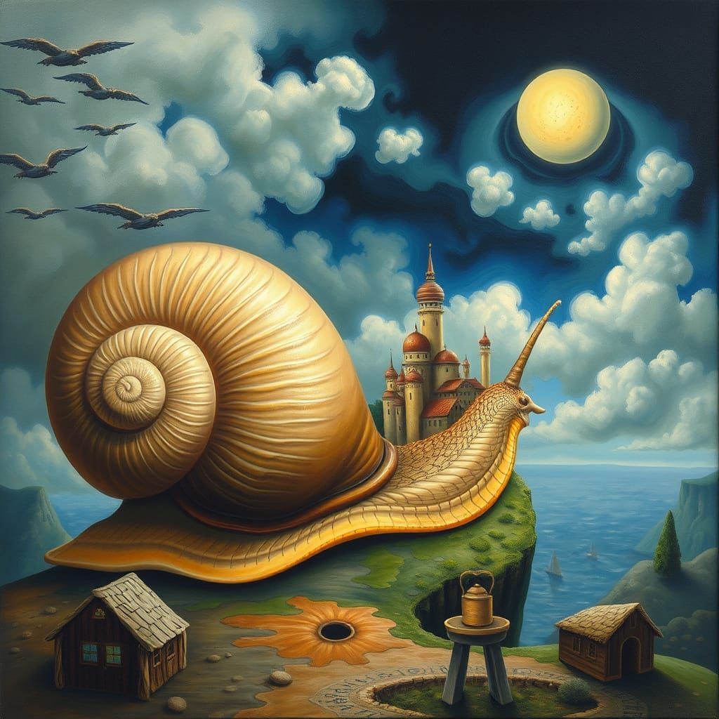 The Snail of Salvador Dalí