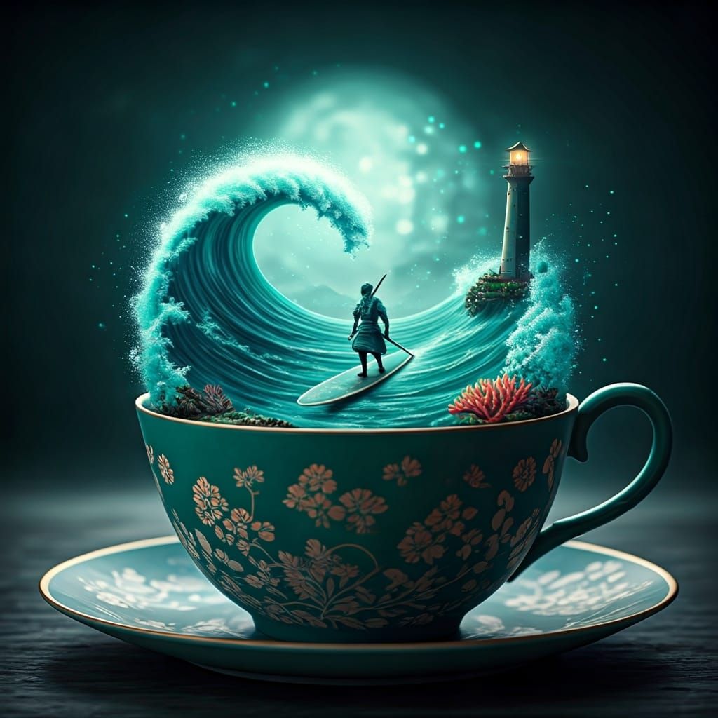 Great waves of  Kanagawa