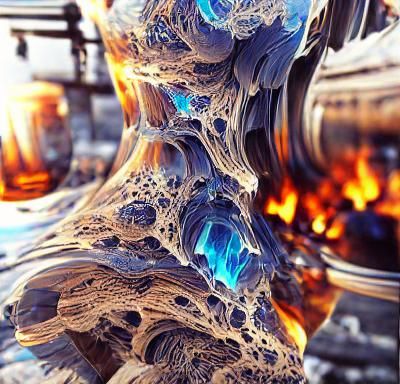 Futuristic Sci-Fi Mandelbulb Fractal in High Definition