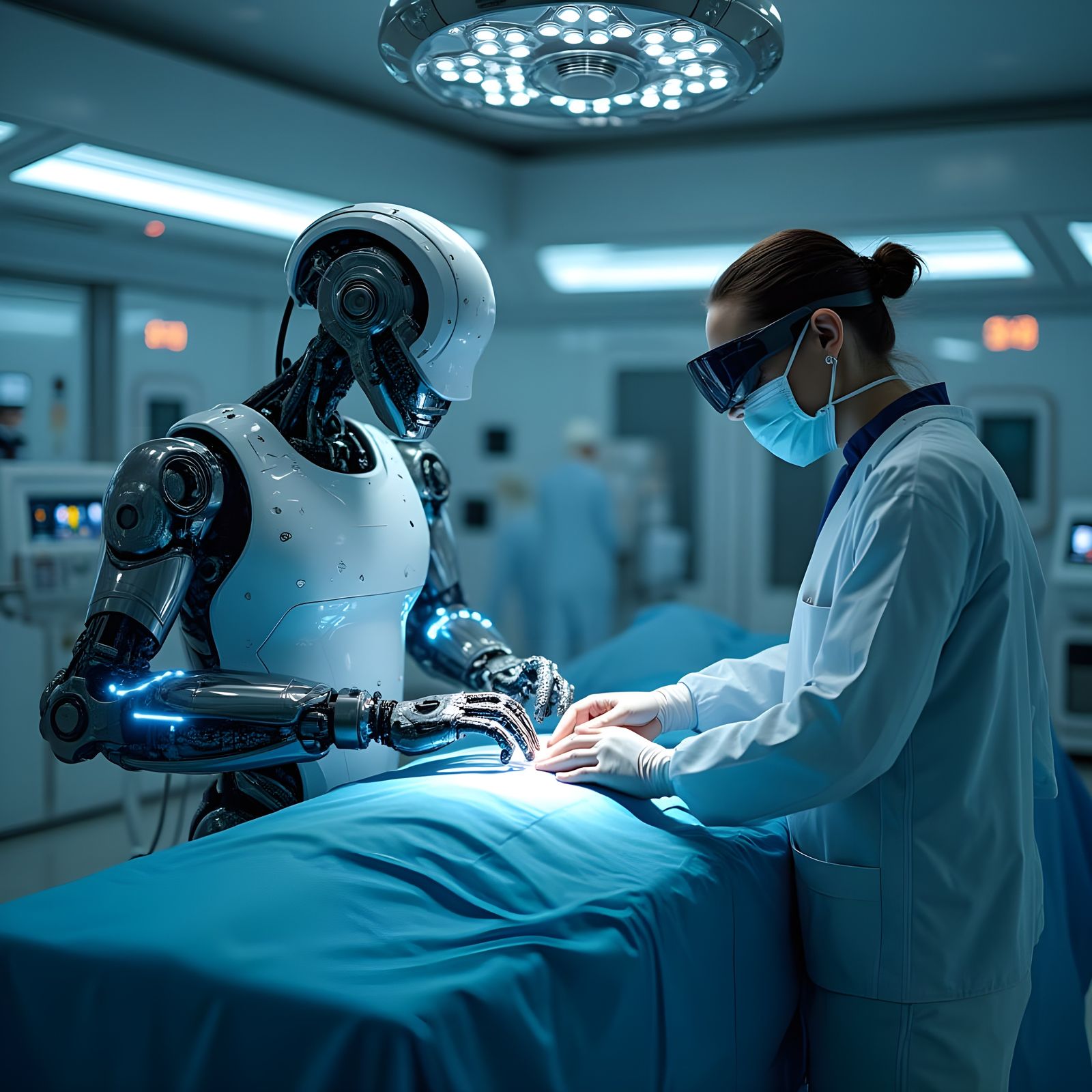 Robotic Surgeon Performs Delicate Operation in High-Tech Hos...