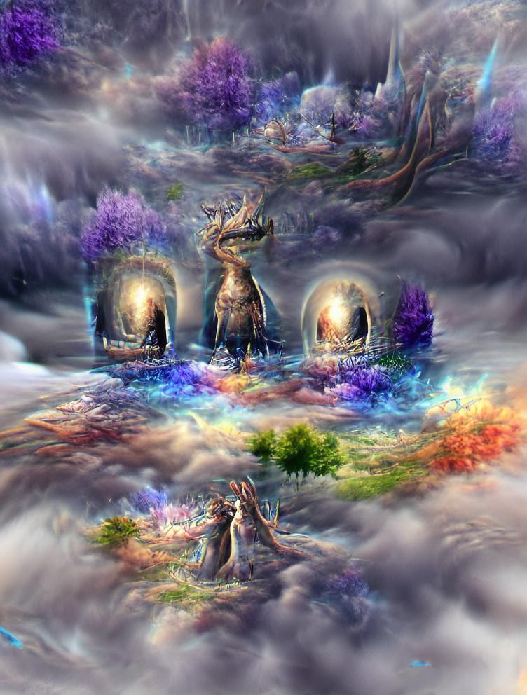 Detailed Matte Painting: Three Times Three is Nine