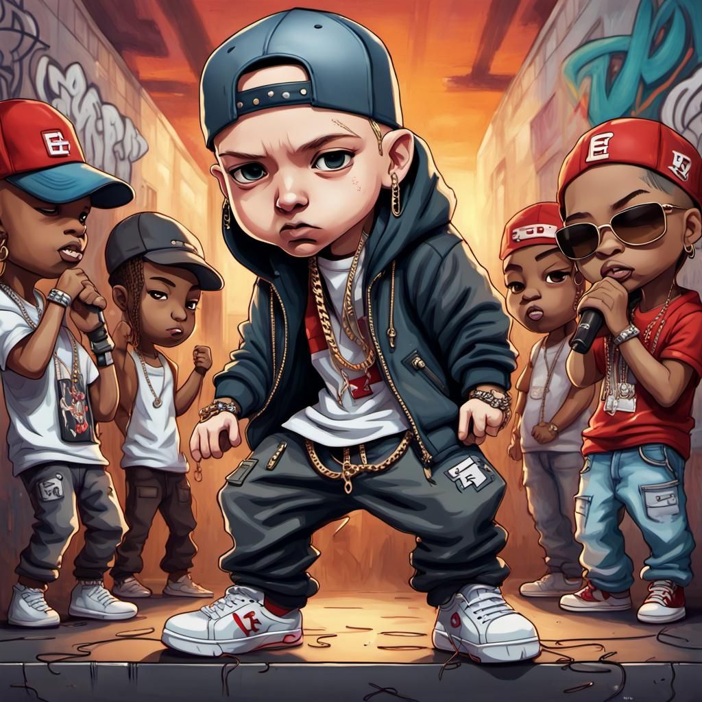 Chibi rapper's