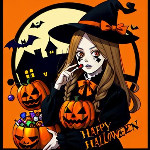 Halloween Teddy Bear with Candy