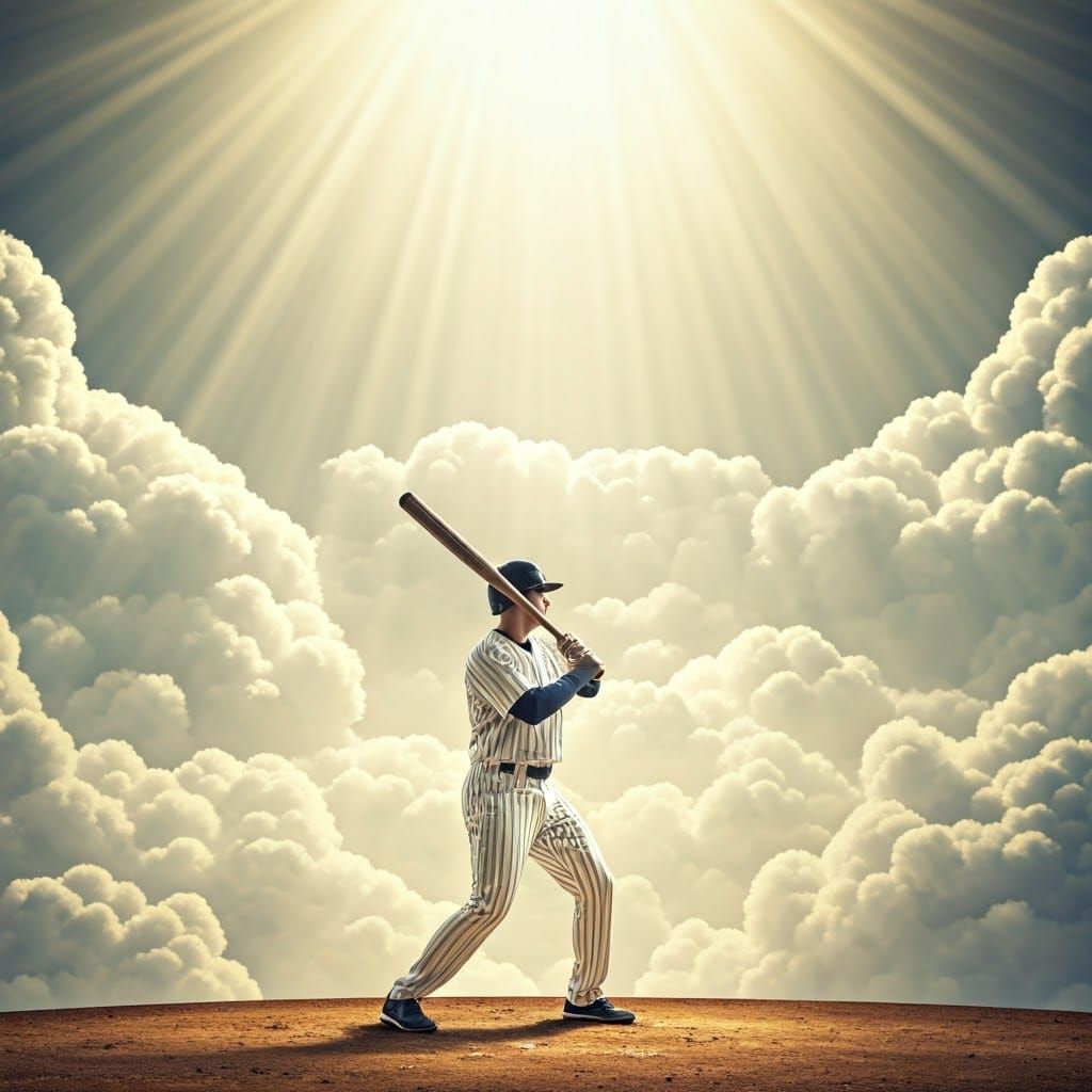 Baseball Player in Elysian Field