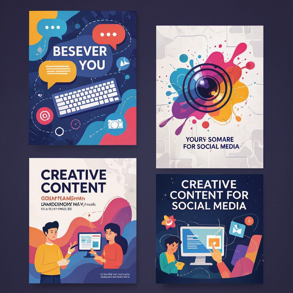 6 Creative Content Workshop Flyers