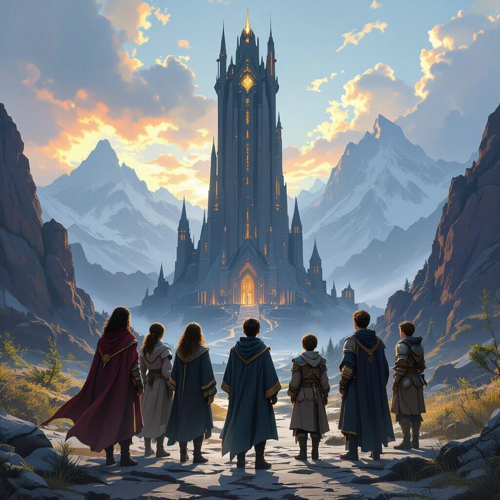 Wizard Academy Cadets in a Dangerous Landscape