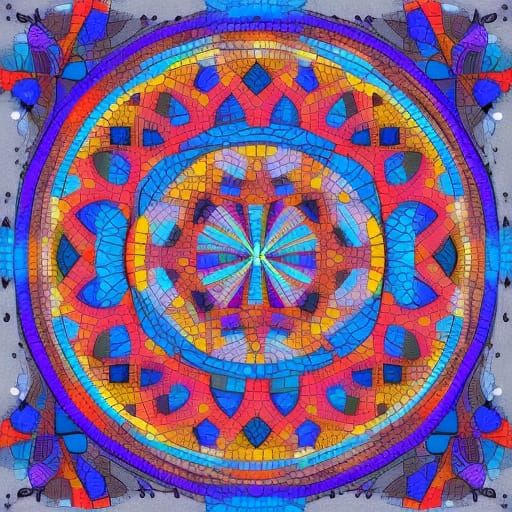 Abstract Micmac Art Design