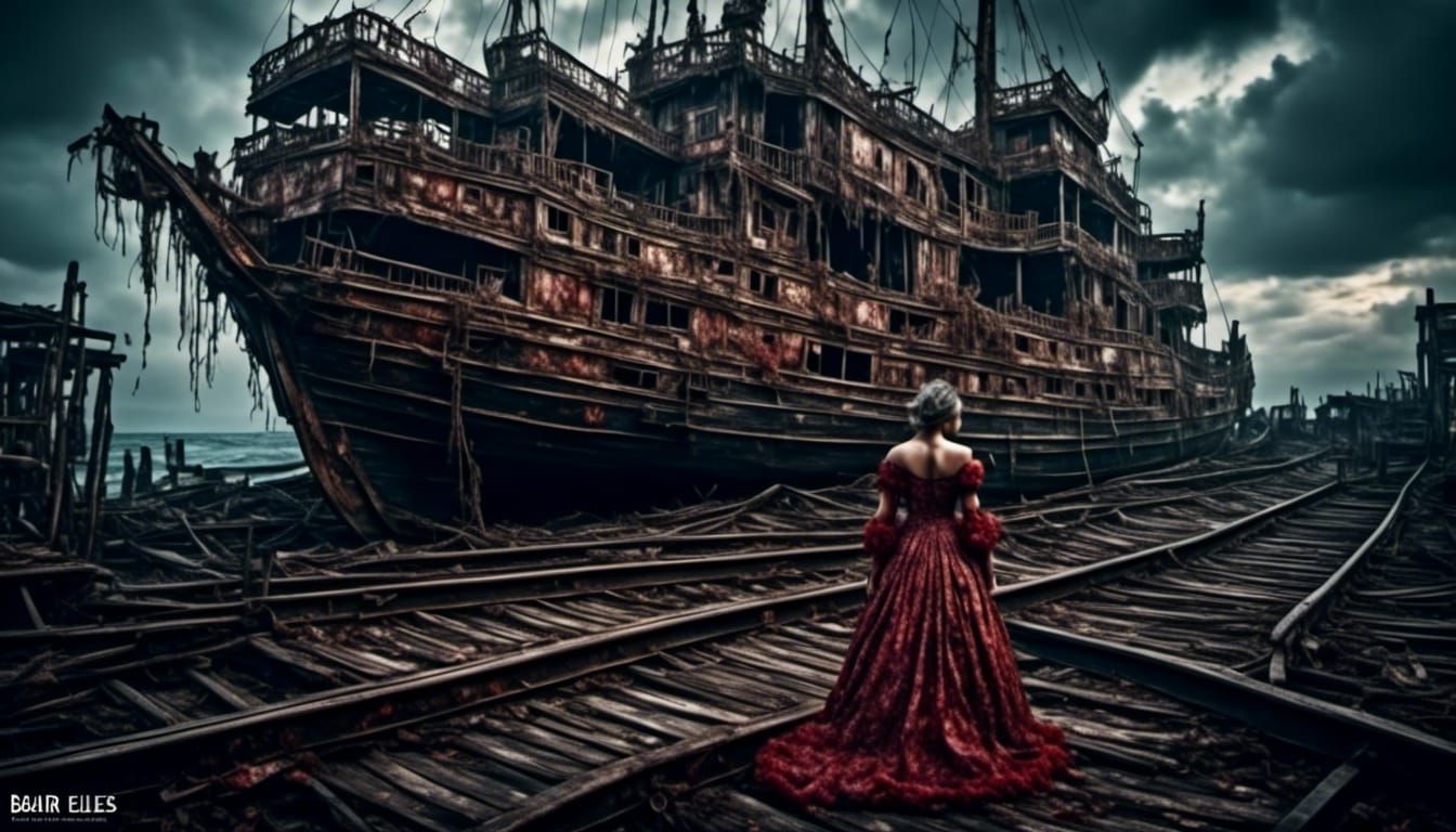 Journey of a Battered Woman in Hyperreal Style