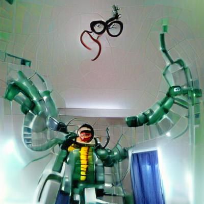 AI Generated Image of Doctor Octopus
