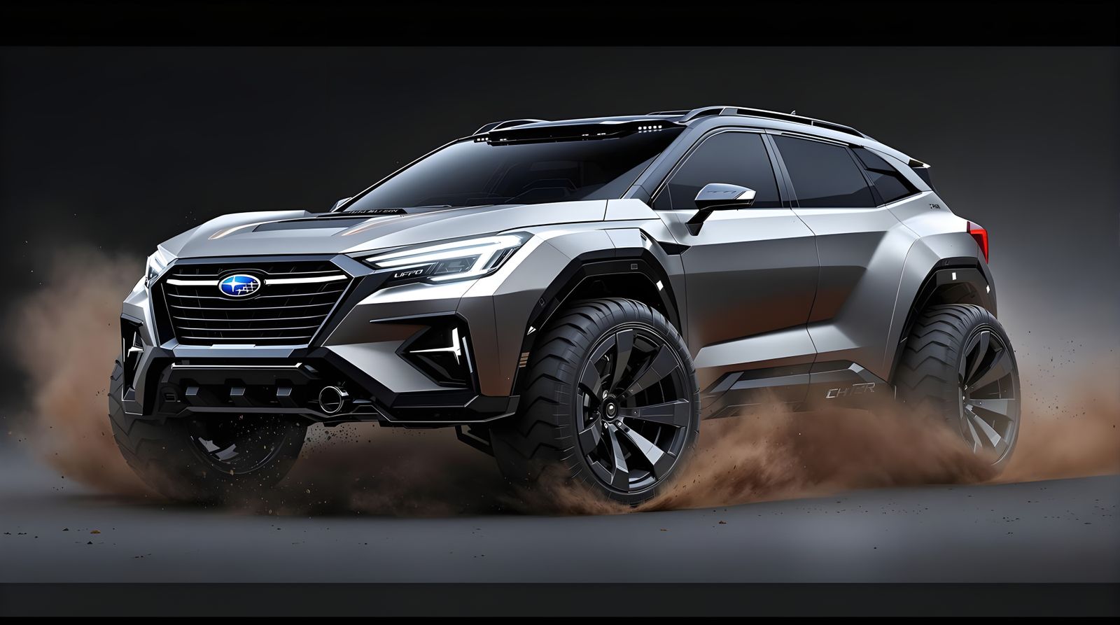 Subaru Outback Concept SUV in Photorealistic 4K Rendering