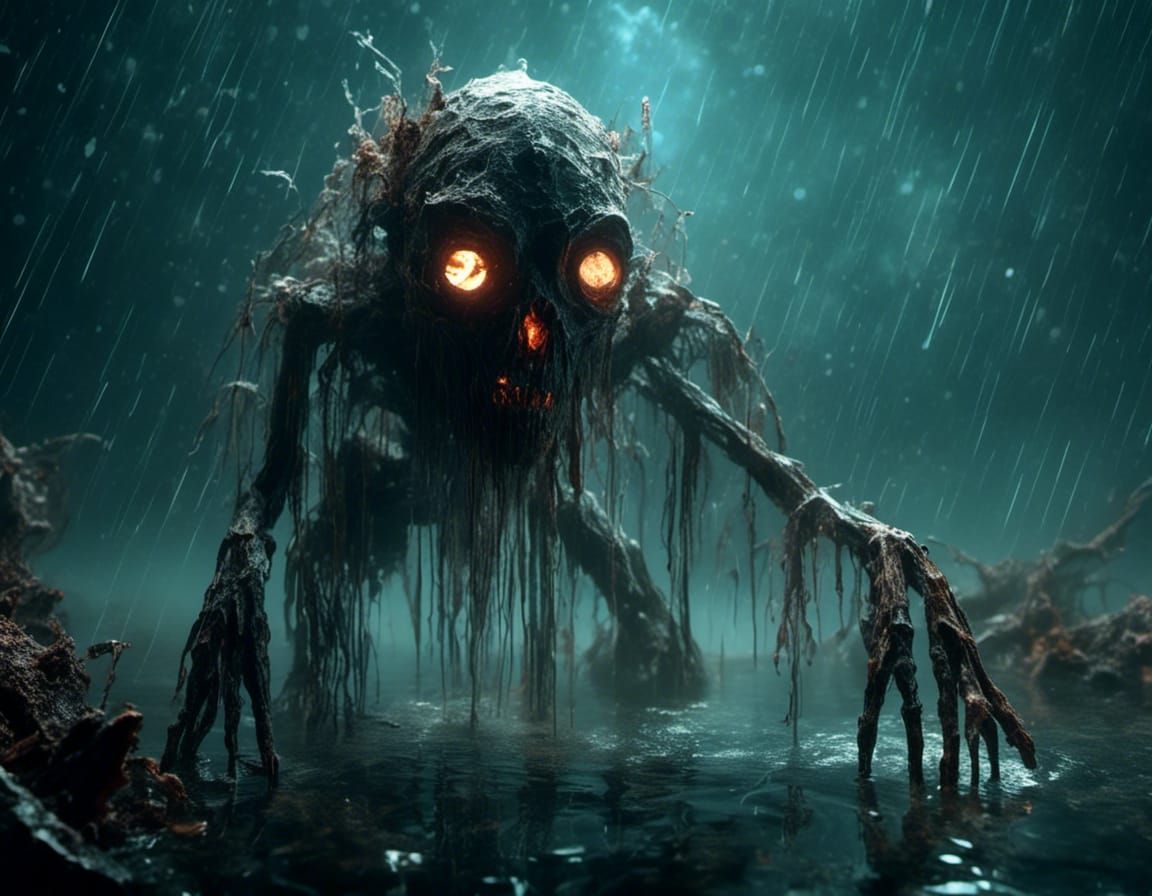 Glowing Zombie Emerges from Radioactive Lake